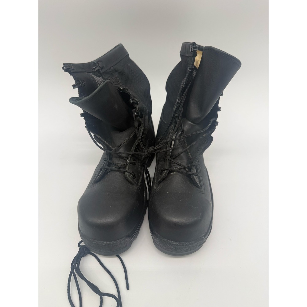 Bates Men Gore-Tex Sz 7R Waterproof Safety Toe Vibram Military Combat Boots Blck